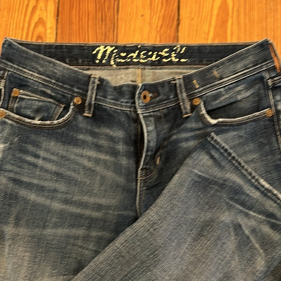 Madewell The Rail Straight Jean Size 28x32 - Picture 3 of 8